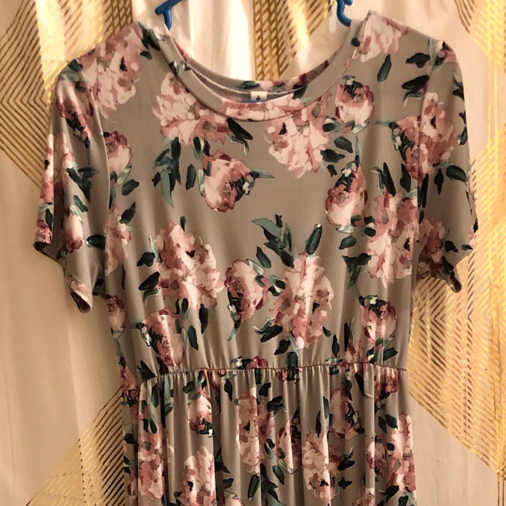 Vanilla Bay Floral Maxi Dress